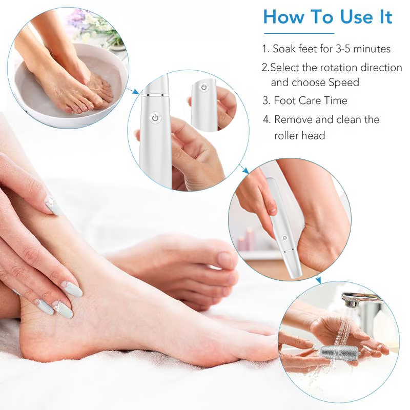 🔥Last Day Special Price £12.99!!💥-🎁Portable Electric Feet Callus Remover