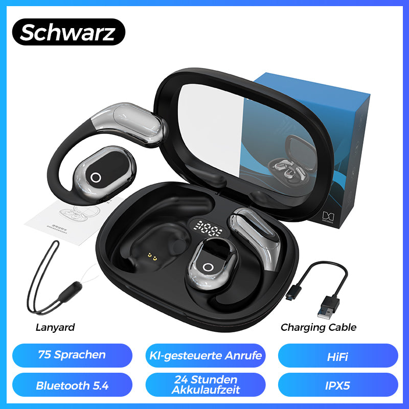 🔥Neujahrsaktion 66% Rabatt🔥🎧AI-Sprachübersetzung Bluetooth-Kopfhörer