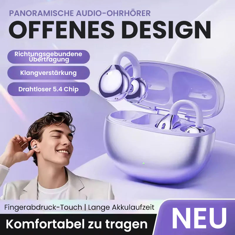 🎁Ostern Heißer Verkauf 50% Rabatt🫧2025 NEU Bluetooth-Ohrhörer mit Ohrclip