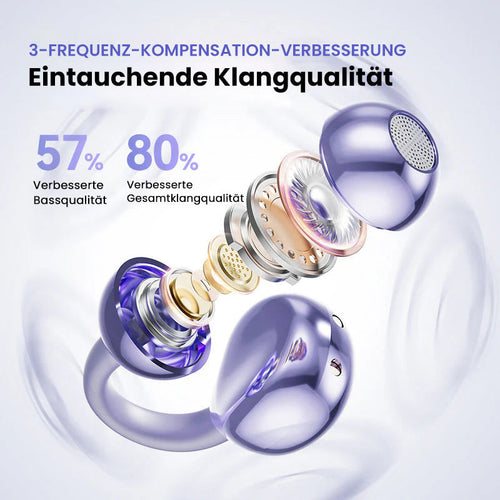 🎁Ostern Heißer Verkauf 50% Rabatt🫧2025 NEU Bluetooth-Ohrhörer mit Ohrclip