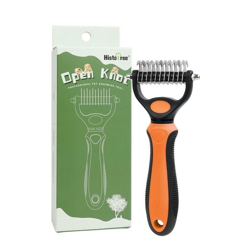 ⏰🔥 Professional Pet Shedding Comb – Effectively Removes Loose Hair – Pay on Delivery 🐾✅