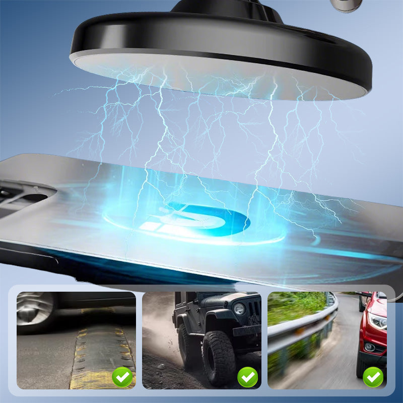 Magnetische Halterung für Telefone mit 360°-Drehung und Vakuumbefestigung