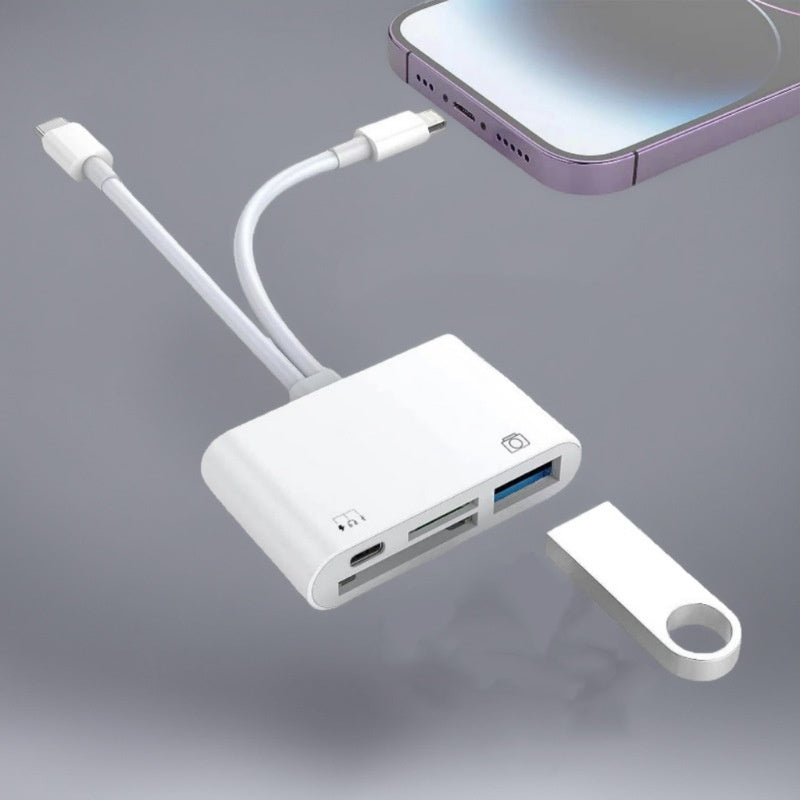 3-in-1 USB-C Speicherkartenleser