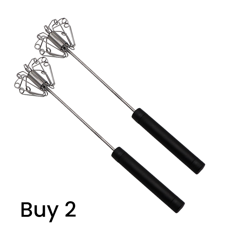 ⚡Buy 1 Get 1 Free⚡Stainless Steel Hand Egg Beater | Effortless Whisking – No Batter Splatter, Dishwasher Safe & Built to Last