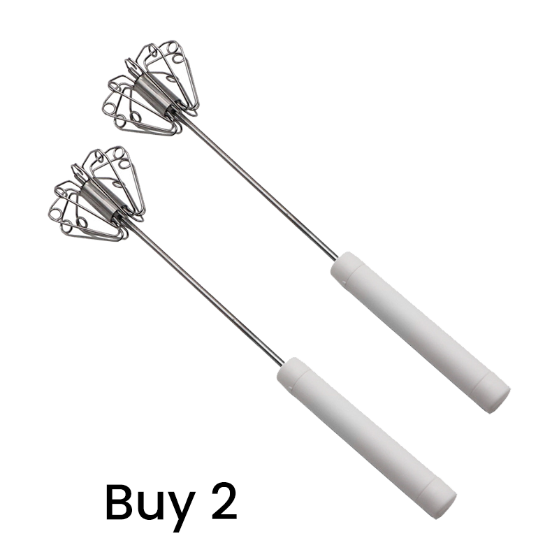 ⚡Buy 1 Get 1 Free⚡Stainless Steel Hand Egg Beater | Effortless Whisking – No Batter Splatter, Dishwasher Safe & Built to Last