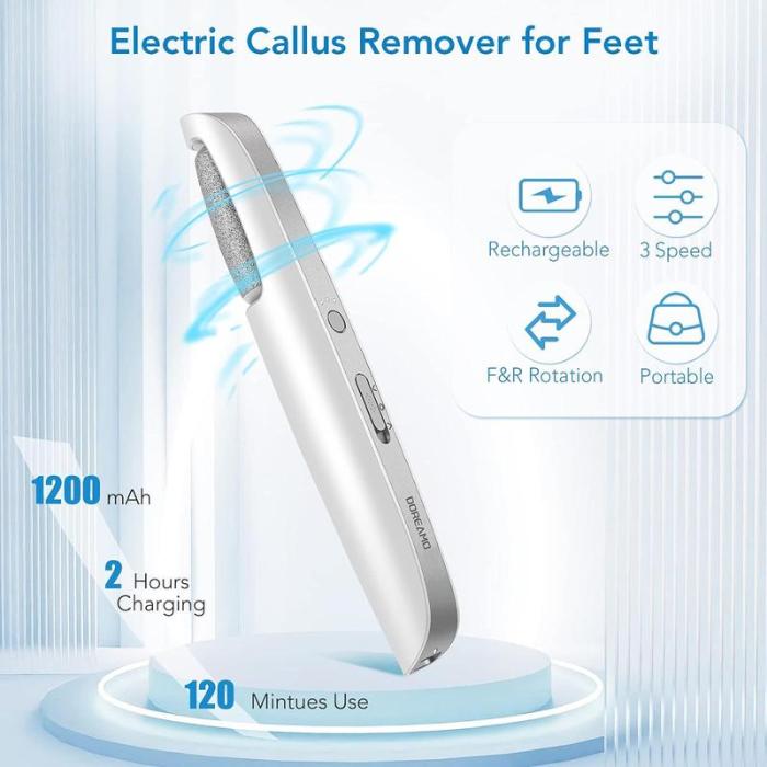 🔥Last Day Special Price £12.99!!💥-🎁Portable Electric Feet Callus Remover