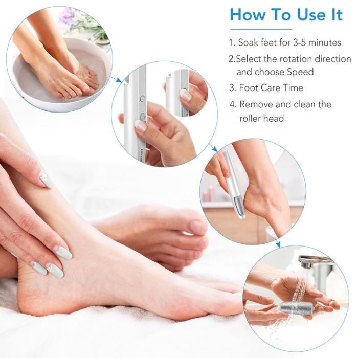 🔥Last Day Special Price £12.99!!💥-🎁Portable Electric Feet Callus Remover